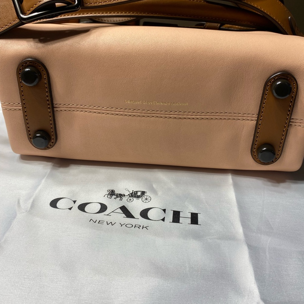 Coach Tate carryall bag blush natural multi pewter - Picture 6 of 11